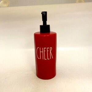 RAE DUNN CHEER RED Pump Dispenser